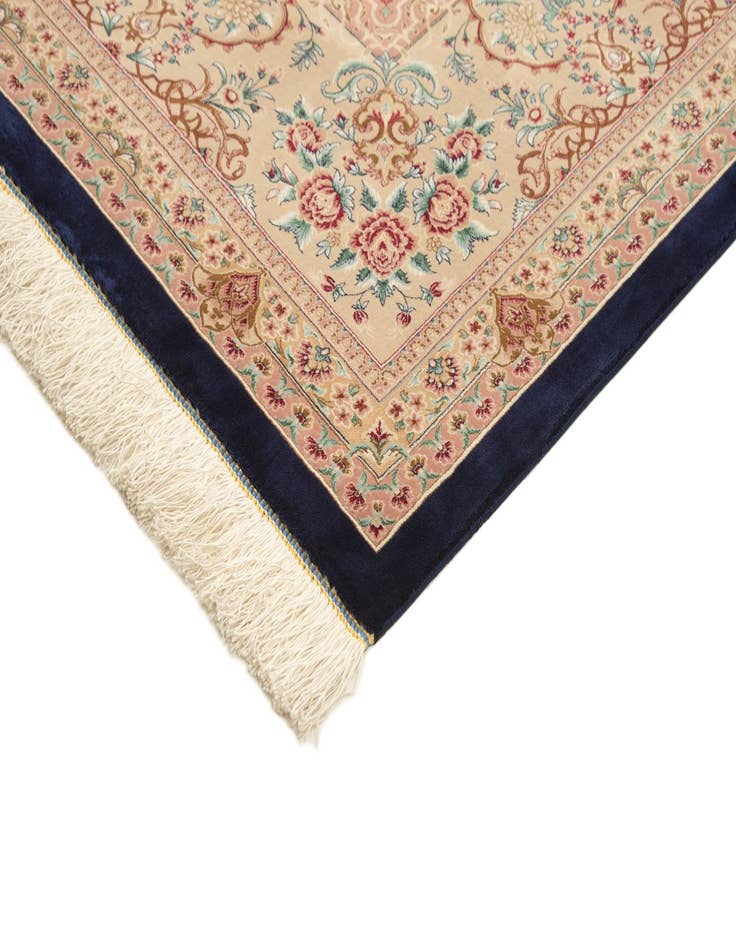 Detail image of  8' x 11' 3 Ghom Design Rug