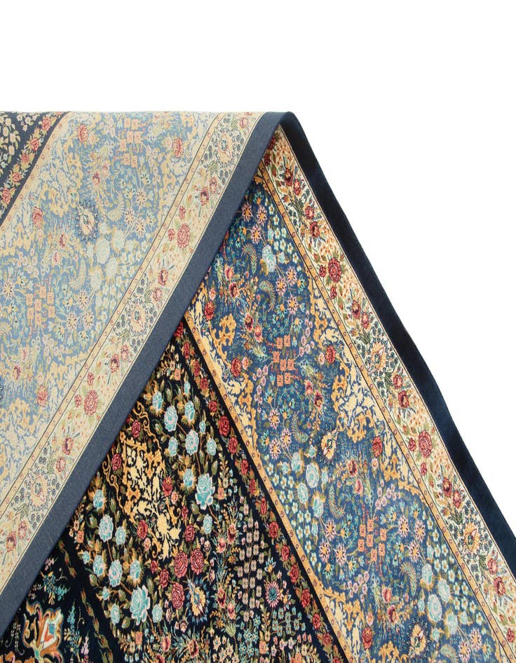 Detail image of  6' 5 x 9' 7 Ghom Design Rug