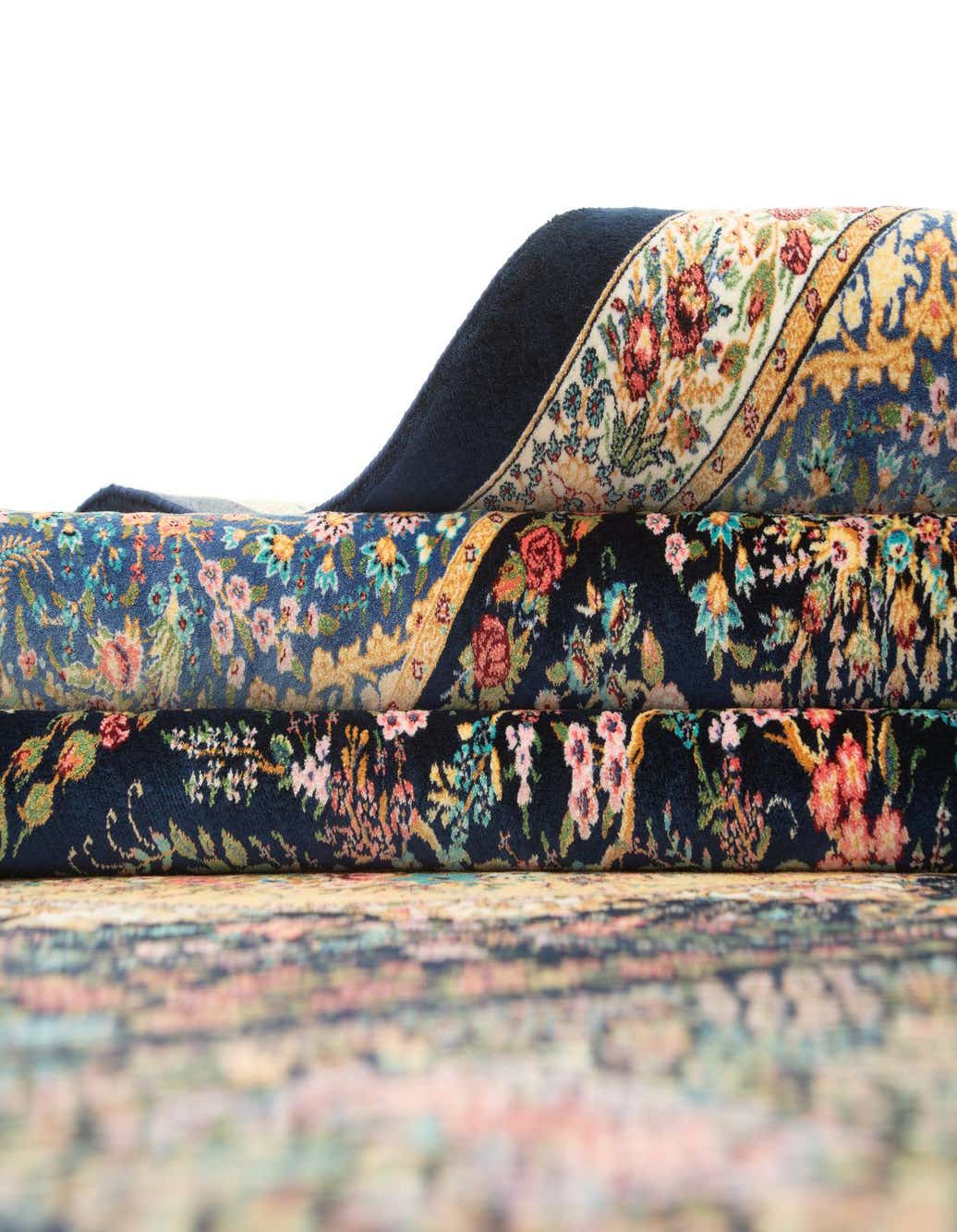 Primary image  6' 5 x 9' 7 Ghom Design Rug