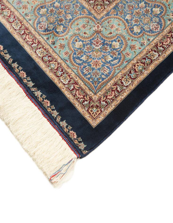 Detail image of  6' 6 x 9' 8 Ghom Design Rug