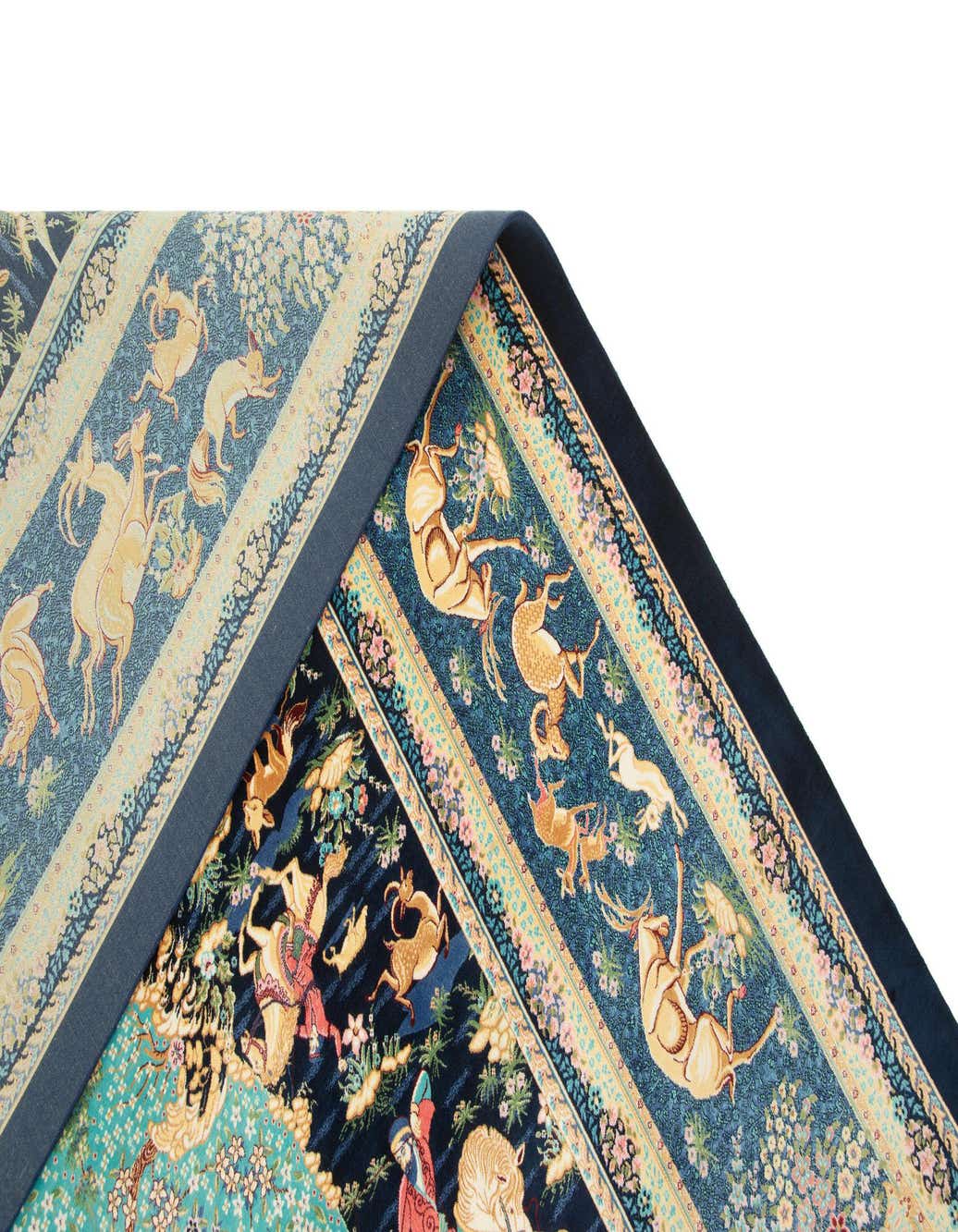 Primary image  6' 6 x 9' 8 Ghom Design Rug