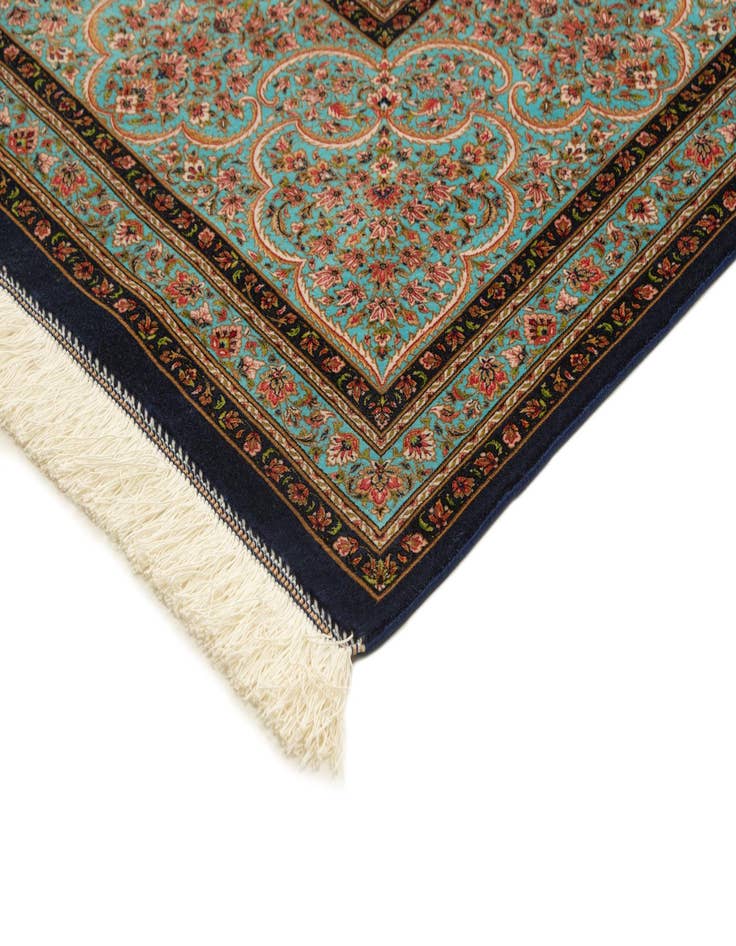 Detail image of  8' x 11' 4 Ghom Design Rug