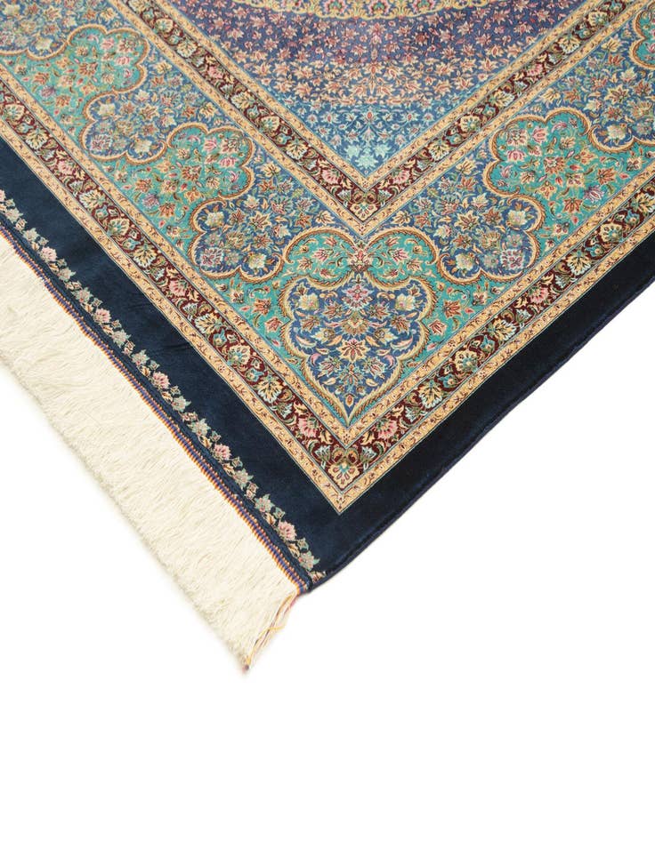 Detail image of  6' 6 x 9' 6 Ghom Design Rug