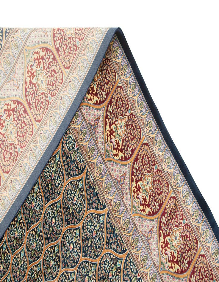 Detail image of  6' 6 x 9' 7 Ghom Design Rug