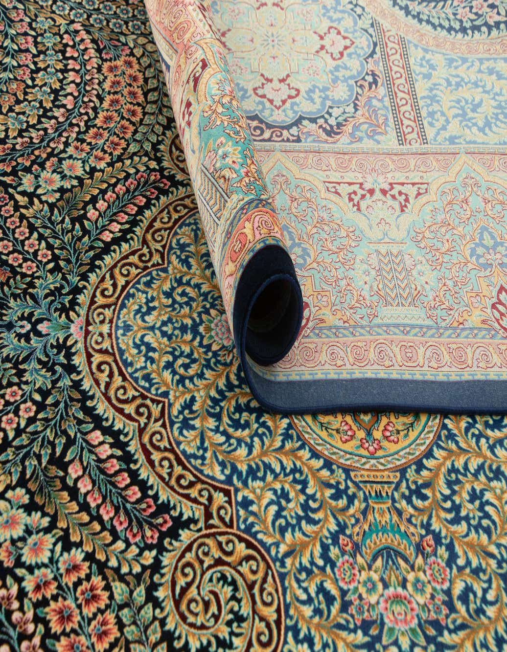 Primary image  6' 6 x 9' 8 Ghom Design Rug