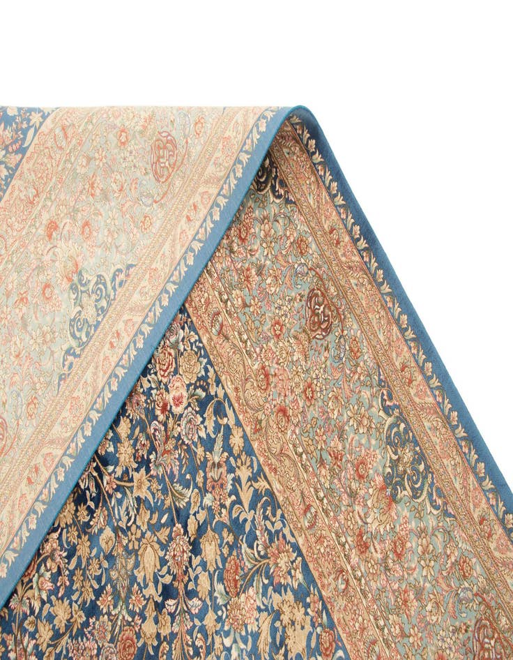 Detail image of  6' 5 x 9' 7 Ghom Design Rug