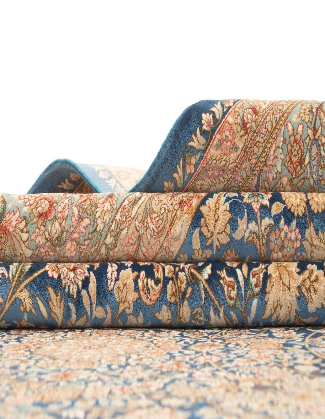 Primary image  6' 5 x 9' 7 Ghom Design Rug