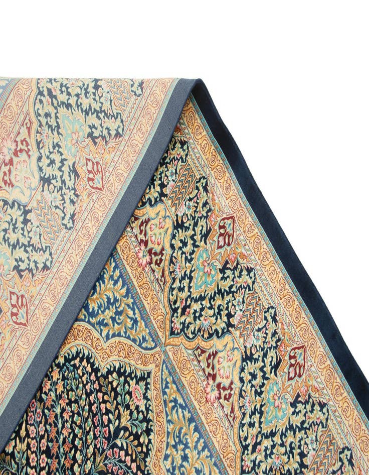 Detail image of  6' 6 x 9' 6 Ghom Design Rug