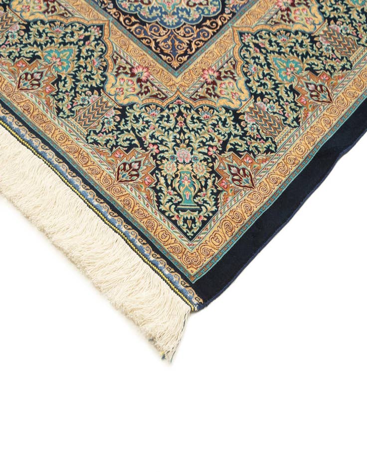 Detail image of  6' 6 x 9' 6 Ghom Design Rug