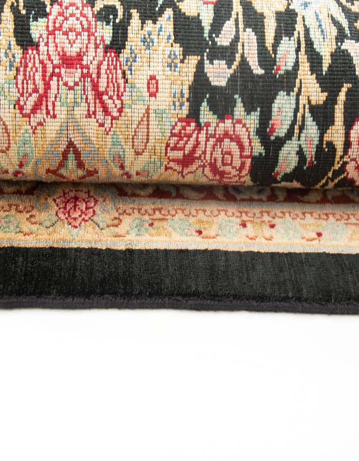 Detail image of  2' 7 x 3' 10 Ghom Silk Rug