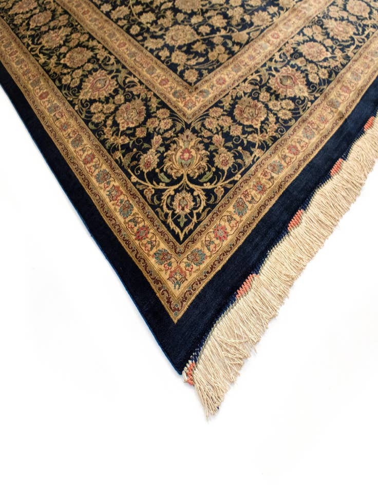 Detail image of  7' 11 x 11' 1 Ghom Silk Rug