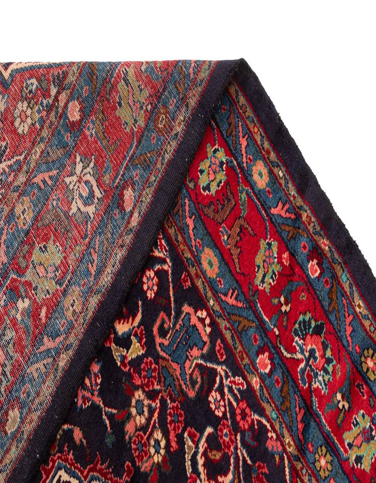 Detail image of  7' 3 x 9' 11 Hamedan Wool Rug