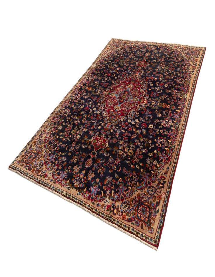 Detail image of  6' 11 x 10' Hamedan Wool Rug