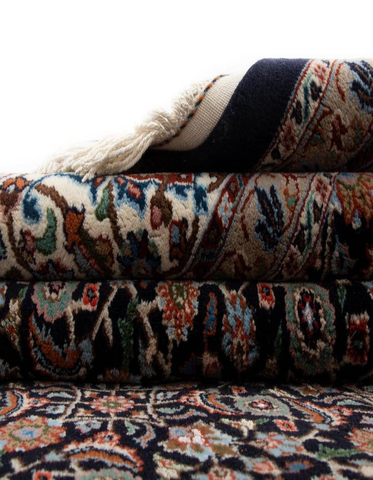 Detail image of  6' 9 x 9' Indo Herati Wool Rug