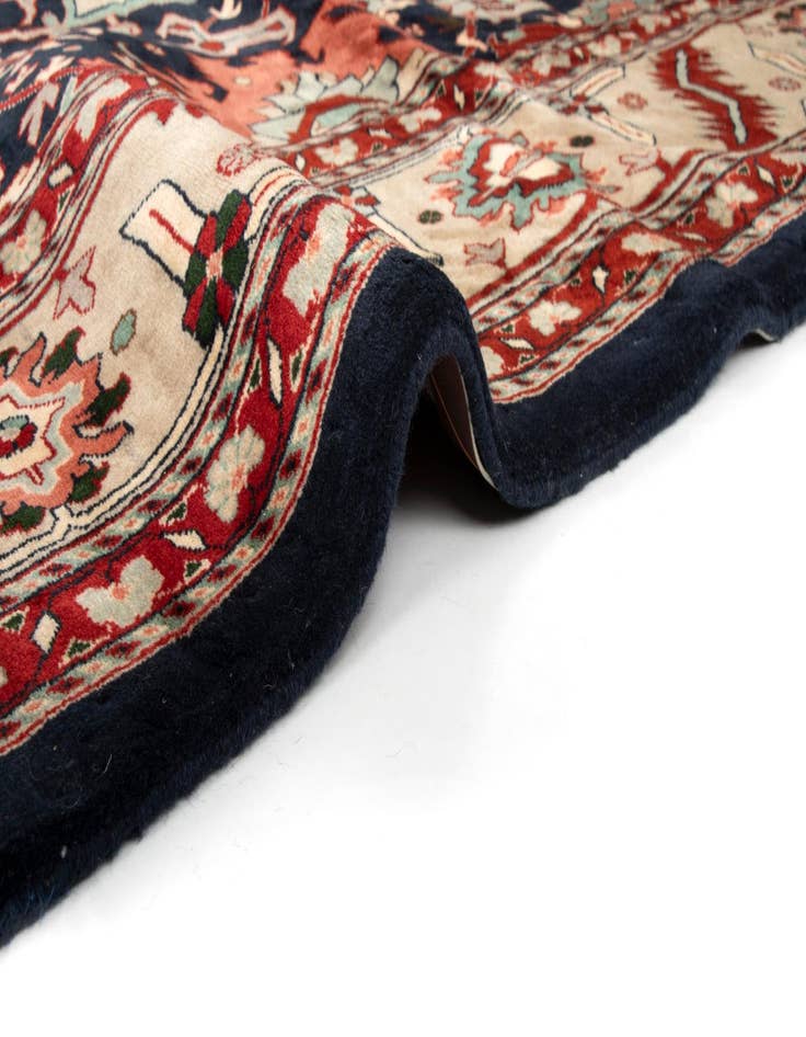 Detail image of  8' 2 x 11' 11  Hand Knotted Indo Tabriz Wool Rug