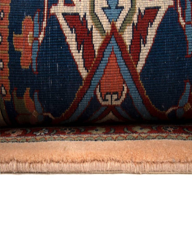 Detail image of  6' 7 x 9' 8  Hand Knotted Indo Tabriz Wool Rug