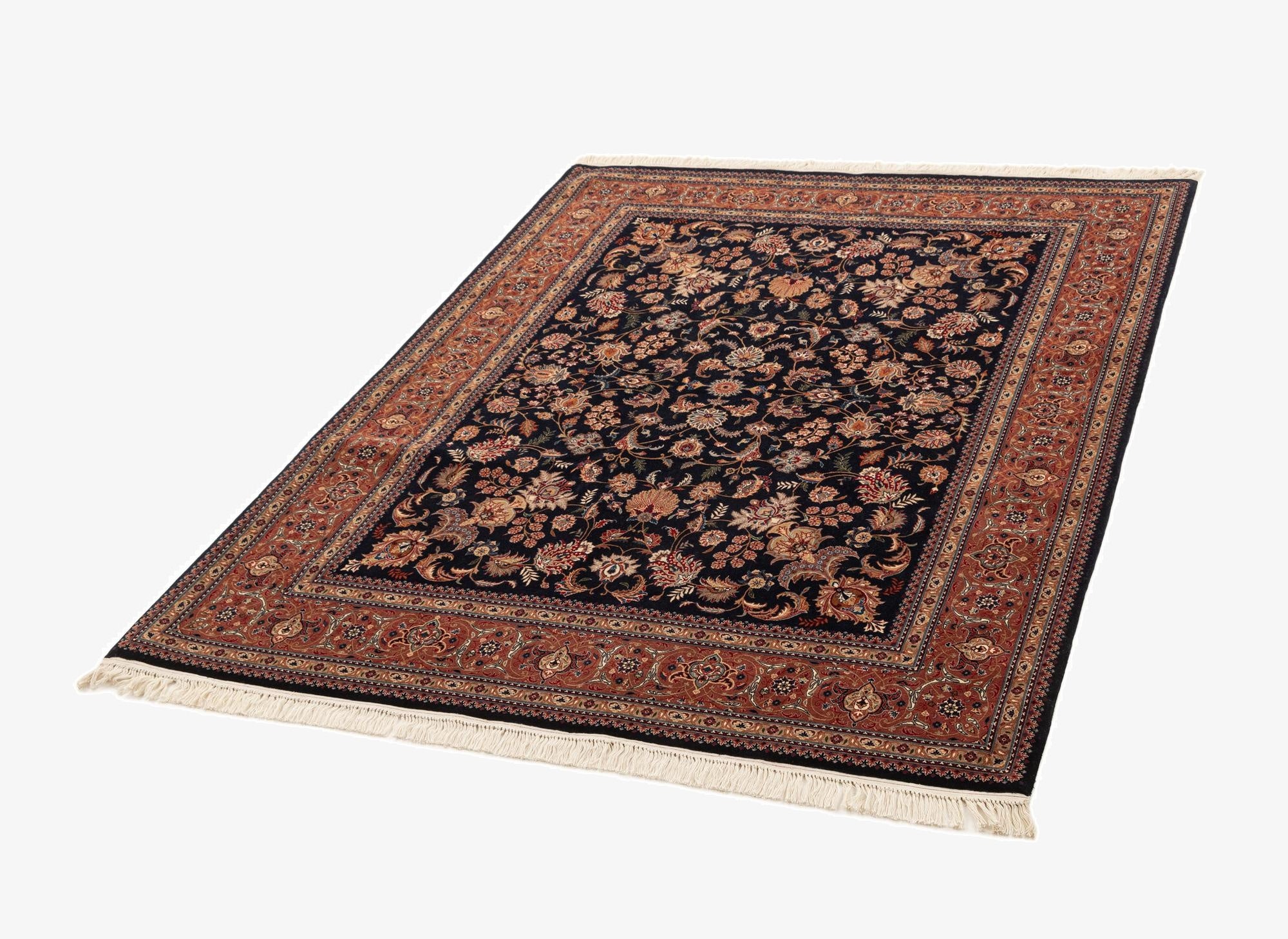  4' 5 x 6' Isfahan Rug