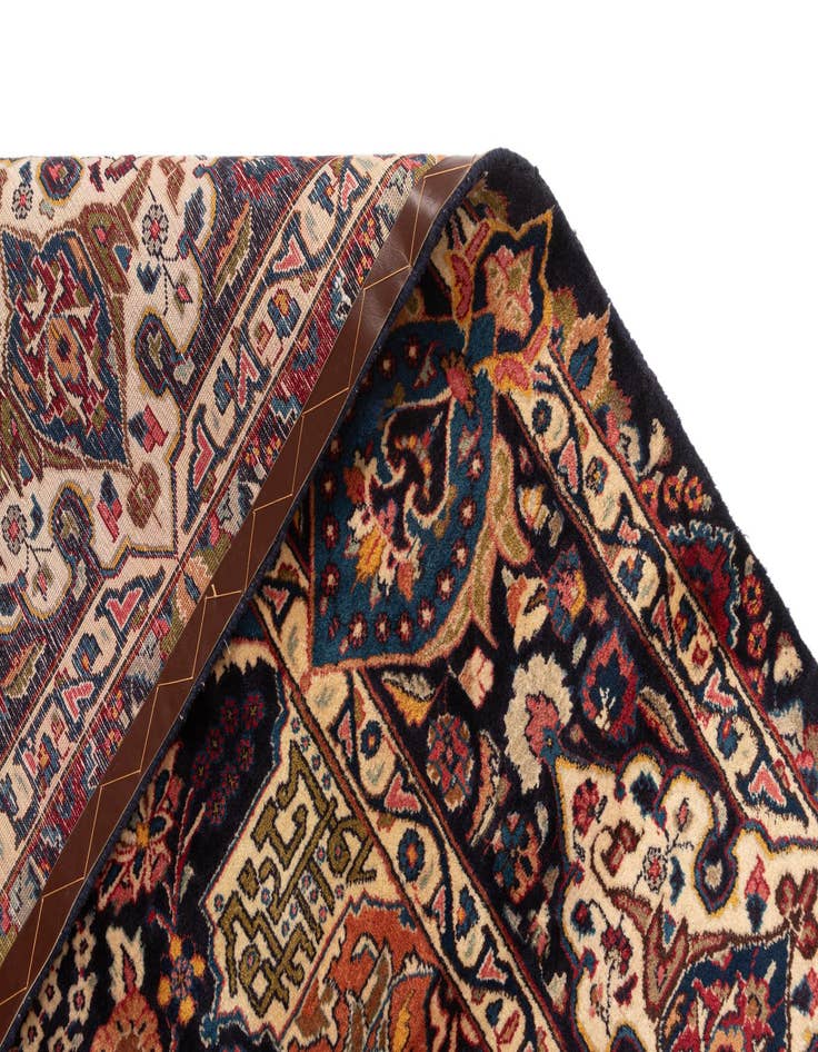 Detail image of  9' 9 x 12' 10 Kashan Wool Rug