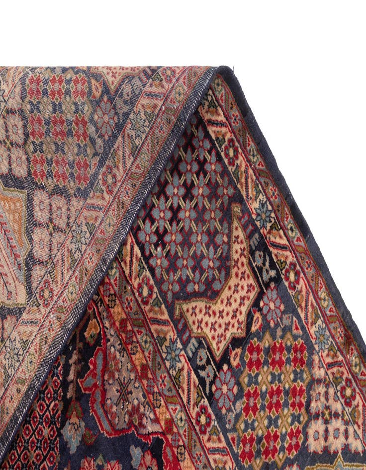 Detail image of  9' 6 x 13' 1 Kashan Wool Rug