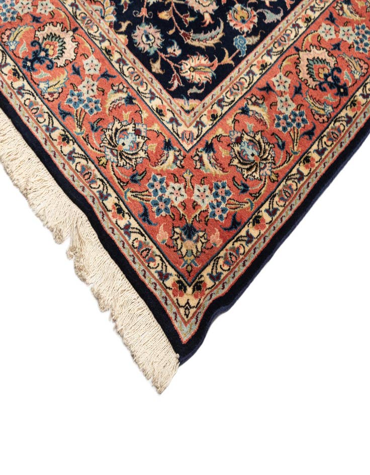 Detail image of  6' 4 x 8' 4 Kashan Wool Rug