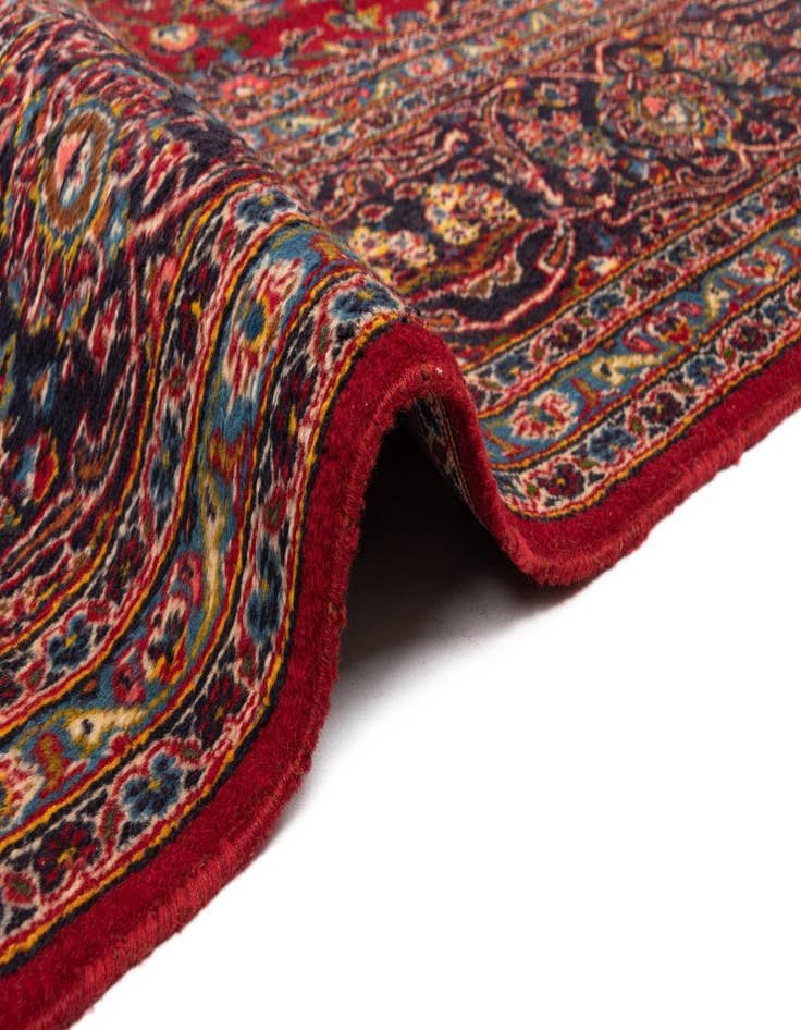 Detail image of  9' 11 x 12' 7 Kashan Wool Rug