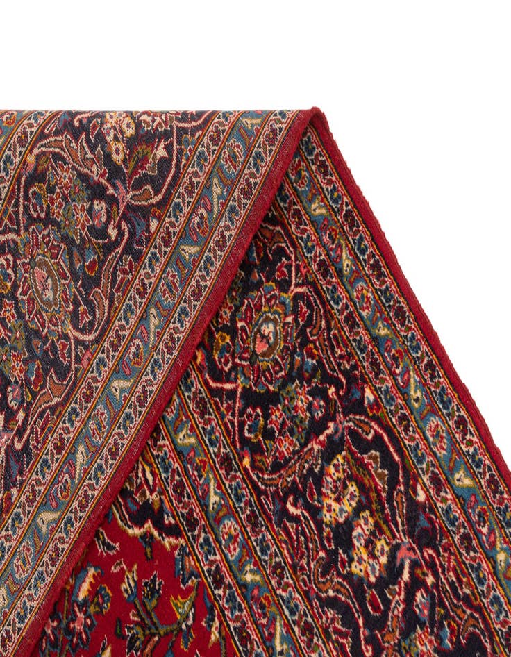 Detail image of  9' 11 x 12' 7 Kashan Wool Rug