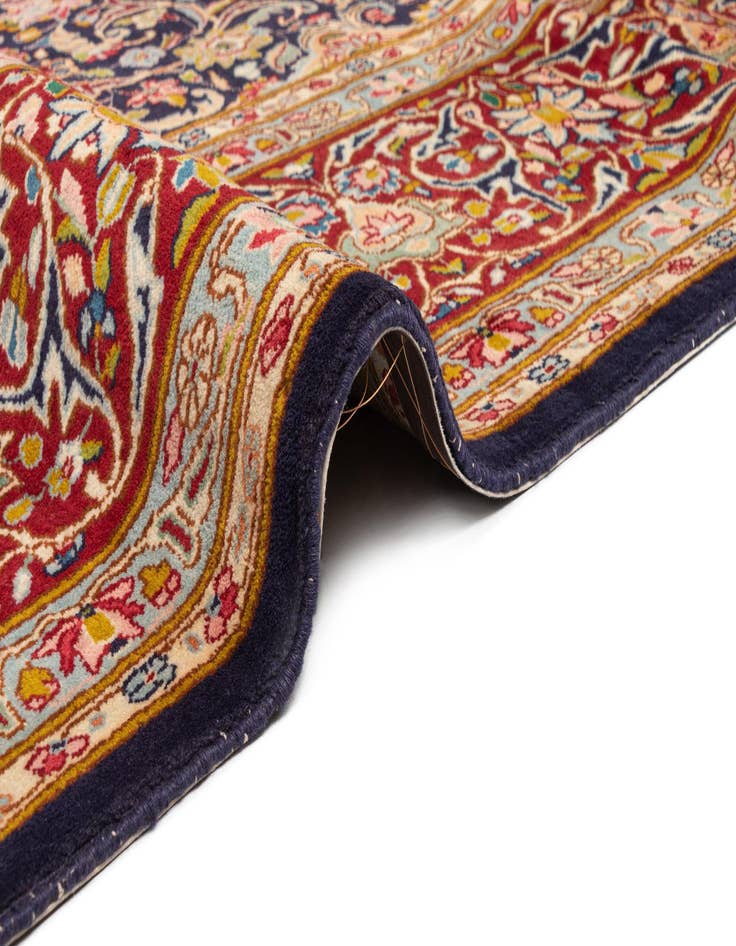 Detail image of  9' 9 x 13' 6 Kashan Wool Rug