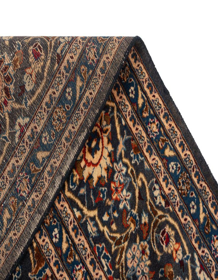 Detail image of  9' 9 x 13' 6 Kashan Wool Rug