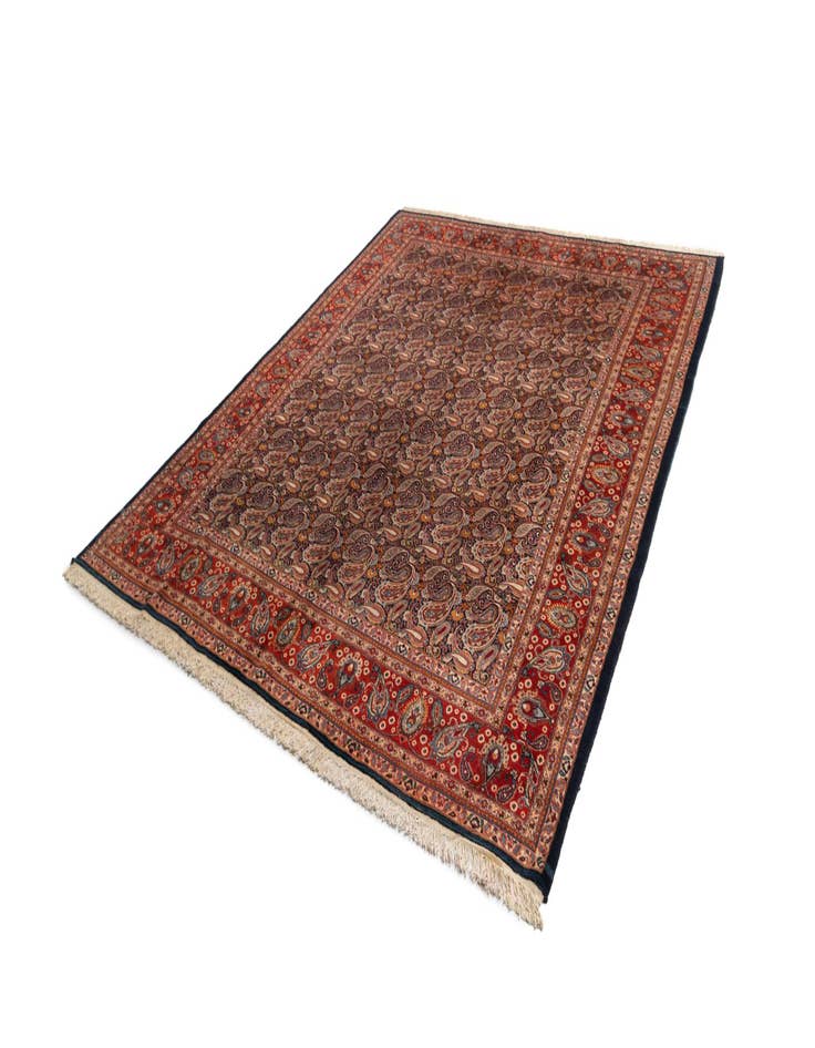 Detail image of  10' x 12' 8 Kashan Wool Rug