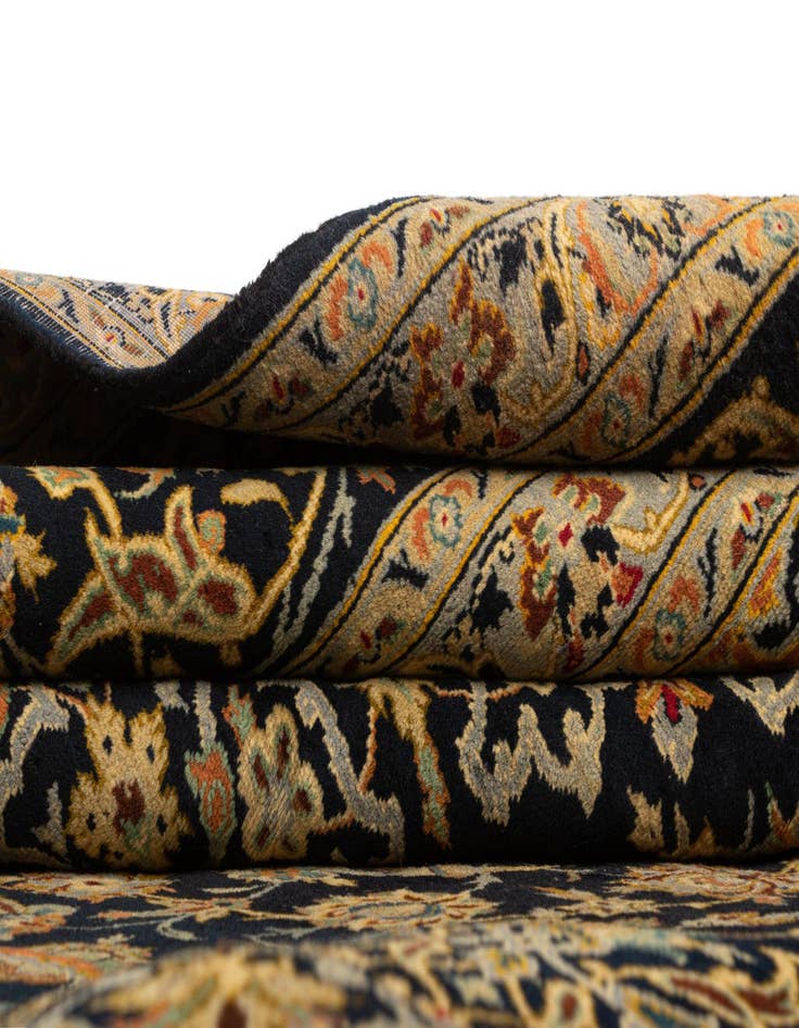 Detail image of  10' 6 x 14' 1 Kashan Wool Rug