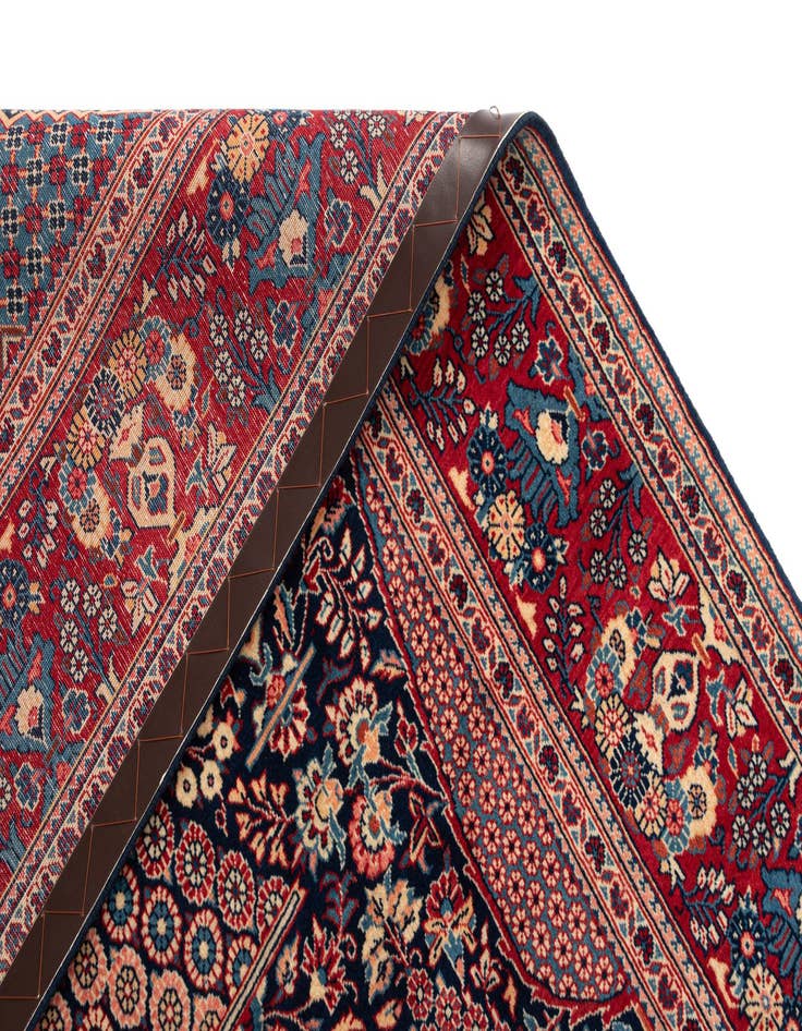 Detail image of  4' 6 x 6' 10 Kashan Wool Rug