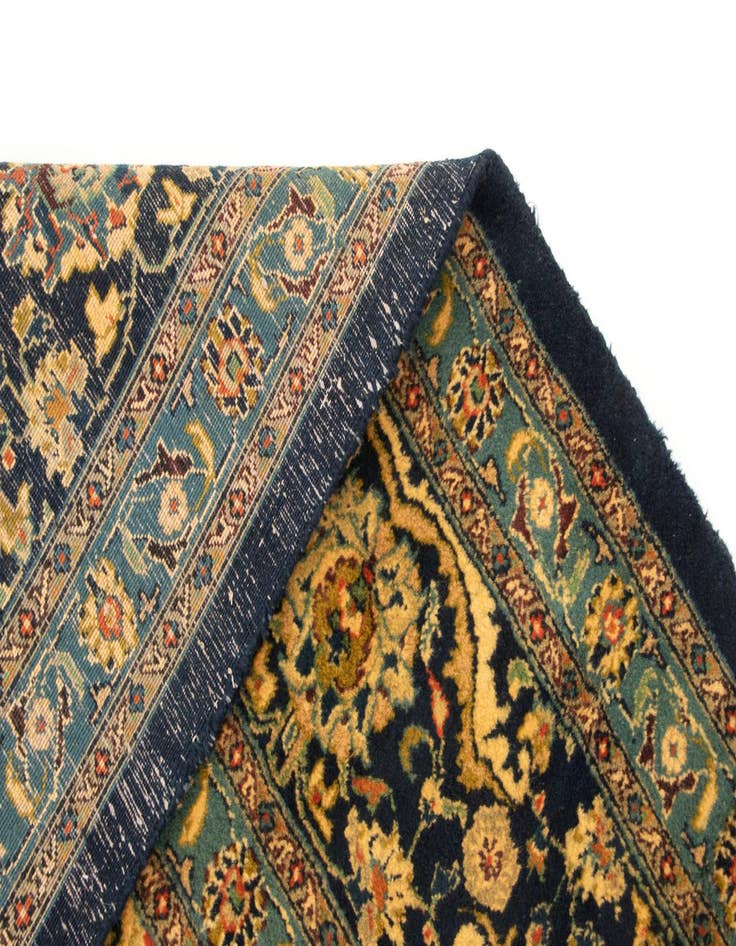 Detail image of  10' 1 x 13'  Hand Knotted Kashan Persian Wool Rug