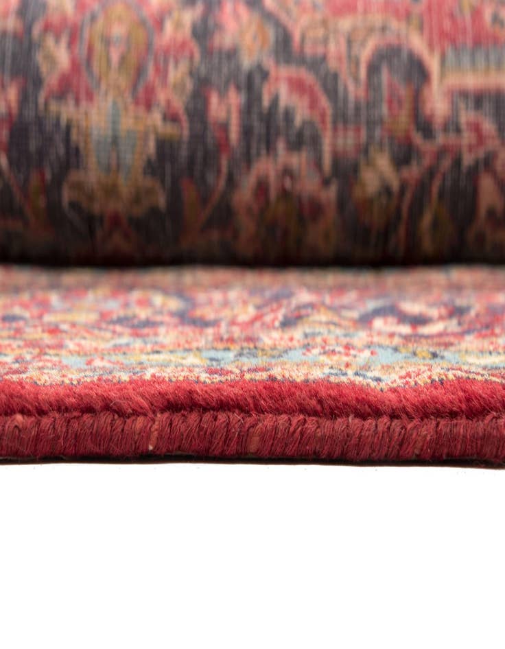 Detail image of  9' 5 x 12' 10  Hand Knotted Kashan Persian Wool Rug