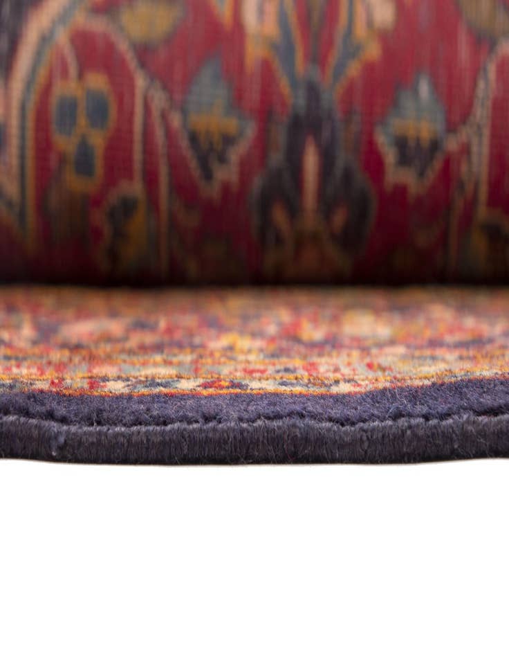 Detail image of  9' 7 x 13' 7  Hand Knotted Kashan Persian Wool Rug