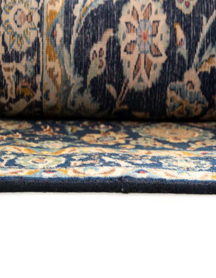 Detail image of  10' 3 x 13' 7  Hand Knotted Kashan Persian Wool Rug