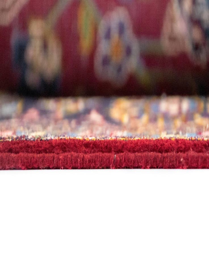 Detail image of  9' 11 x 12' 10  Hand Knotted Kashan Persian Wool Rug