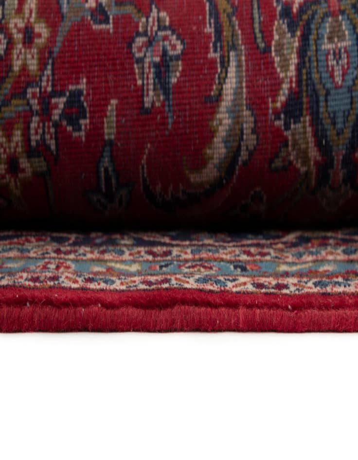 Detail image of  9' 8 x 13' 5  Hand Knotted Kashan Persian Wool Rug