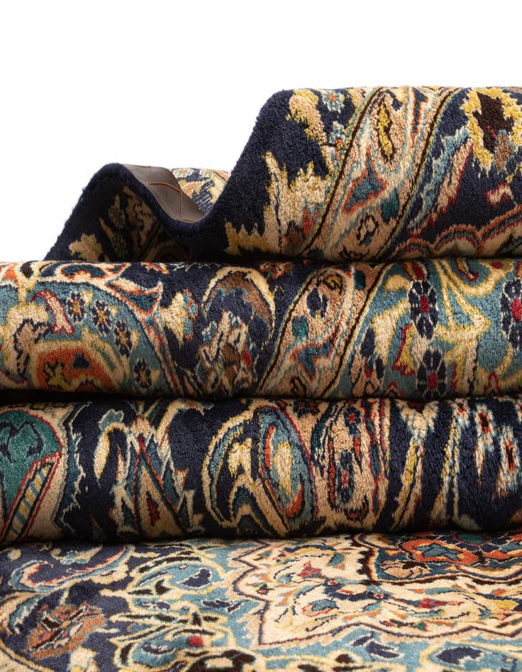 Detail image of  9' 6 x 12' 8 Kashmar Wool Rug