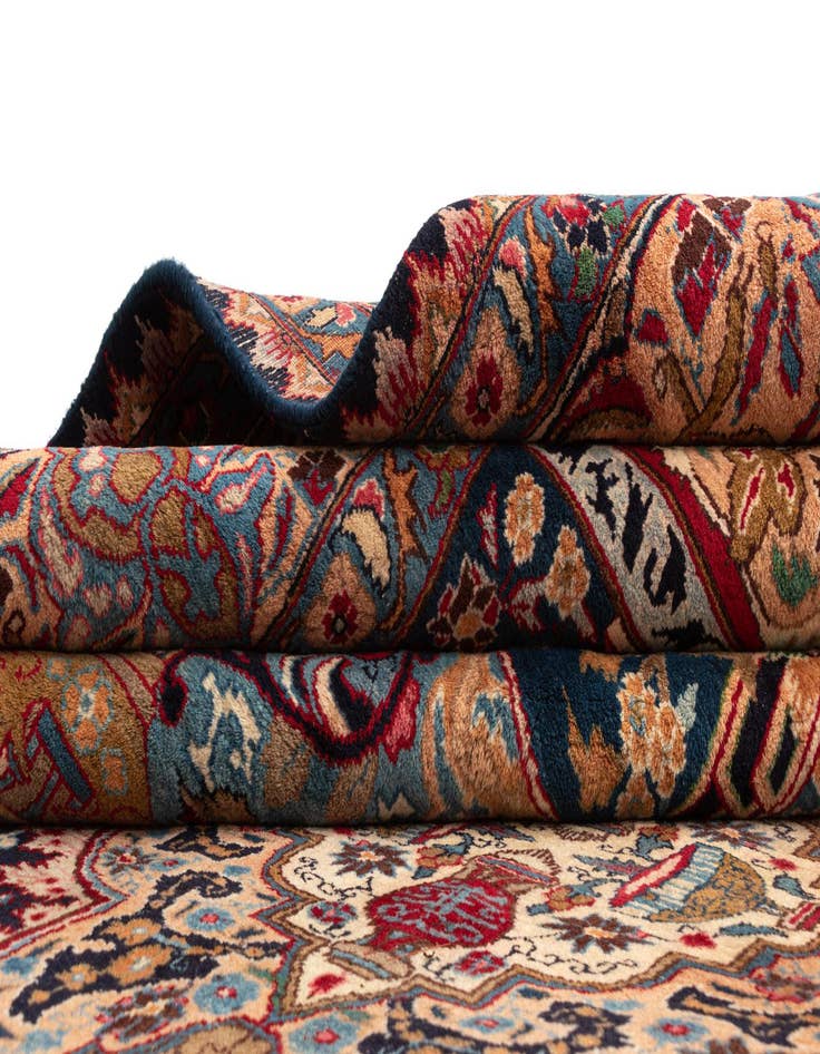 Detail image of  9' 10 x 13' 1 Kashmar Wool Rug