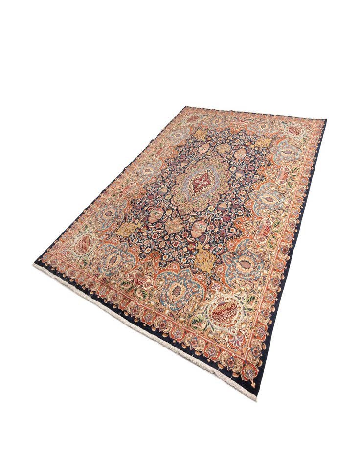 Detail image of  9' 10 x 12' 7 Kashmar Wool Rug