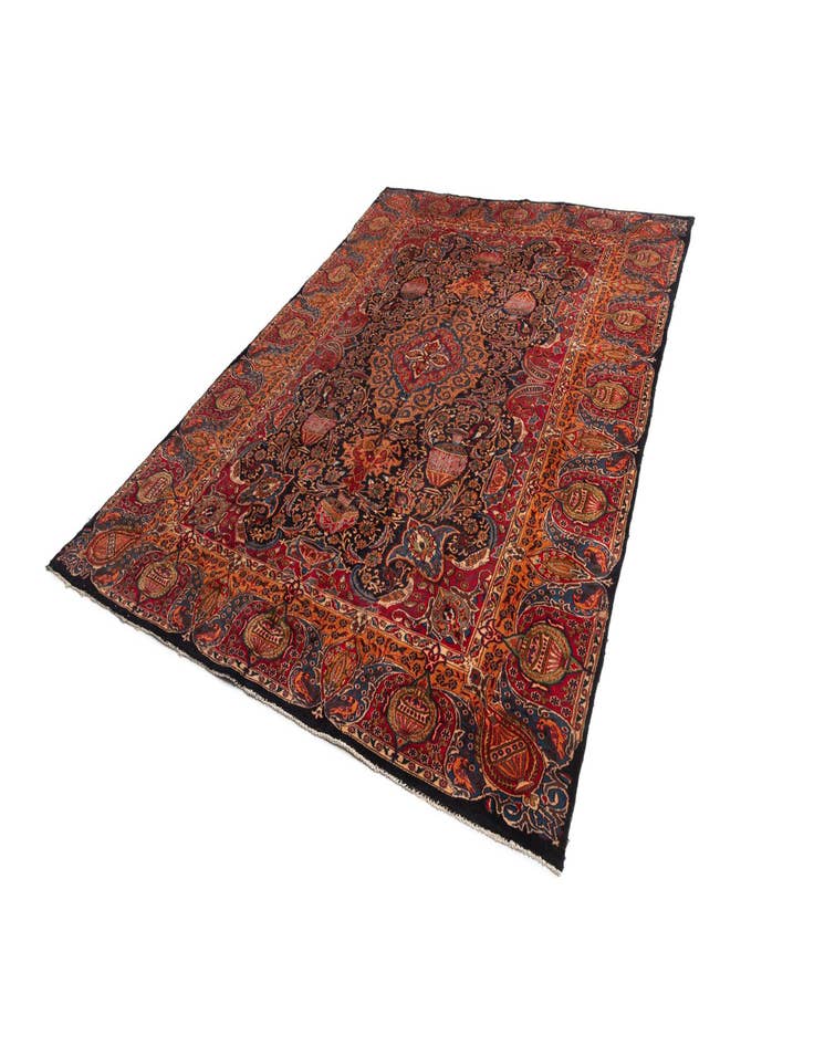 Detail image of  9' 4 x 12' 6 Kashmar Wool Rug