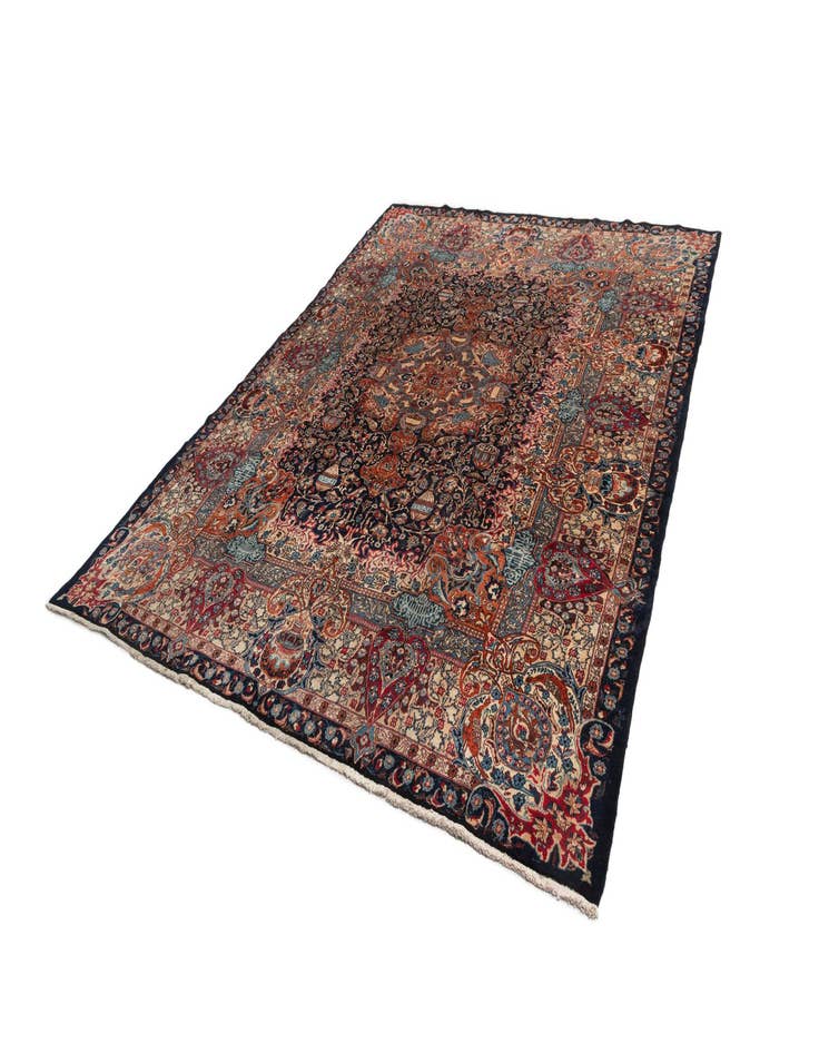 Detail image of  9' 8 x 12' 6 Kashmar Wool Rug