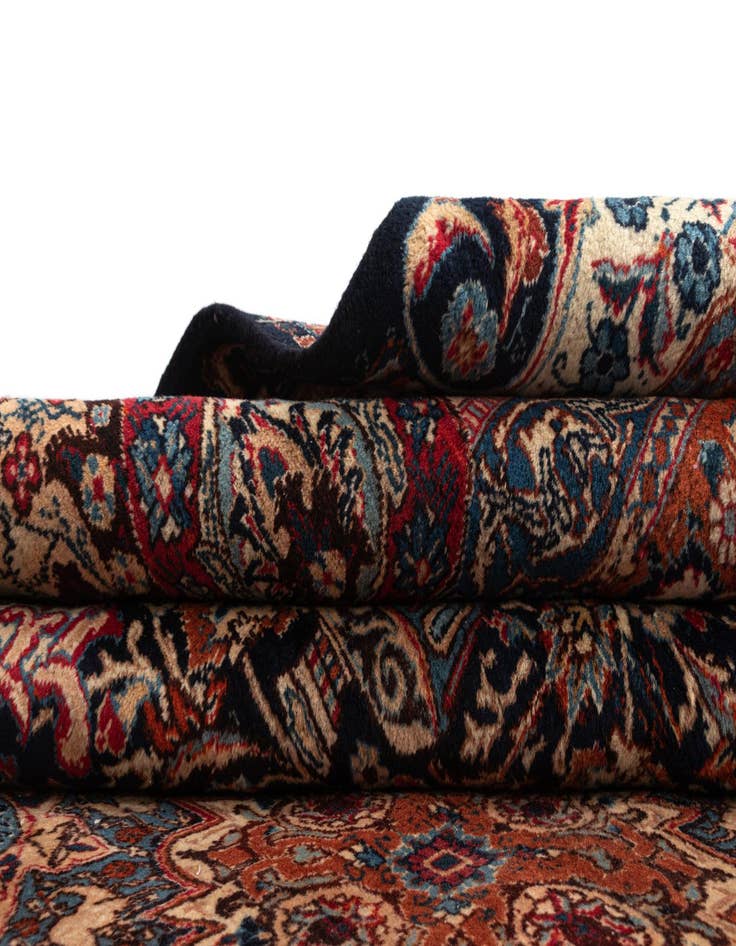 Detail image of  9' 8 x 12' 6 Kashmar Wool Rug