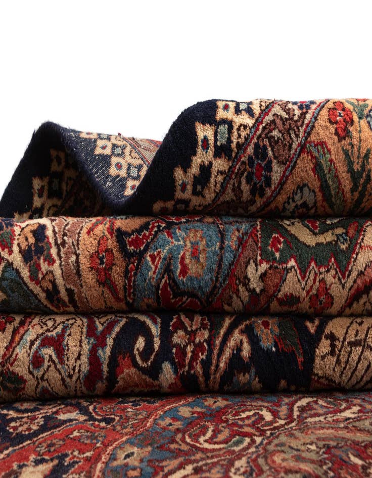 Detail image of  9' 8 x 13' 6 Kashmar Wool Rug