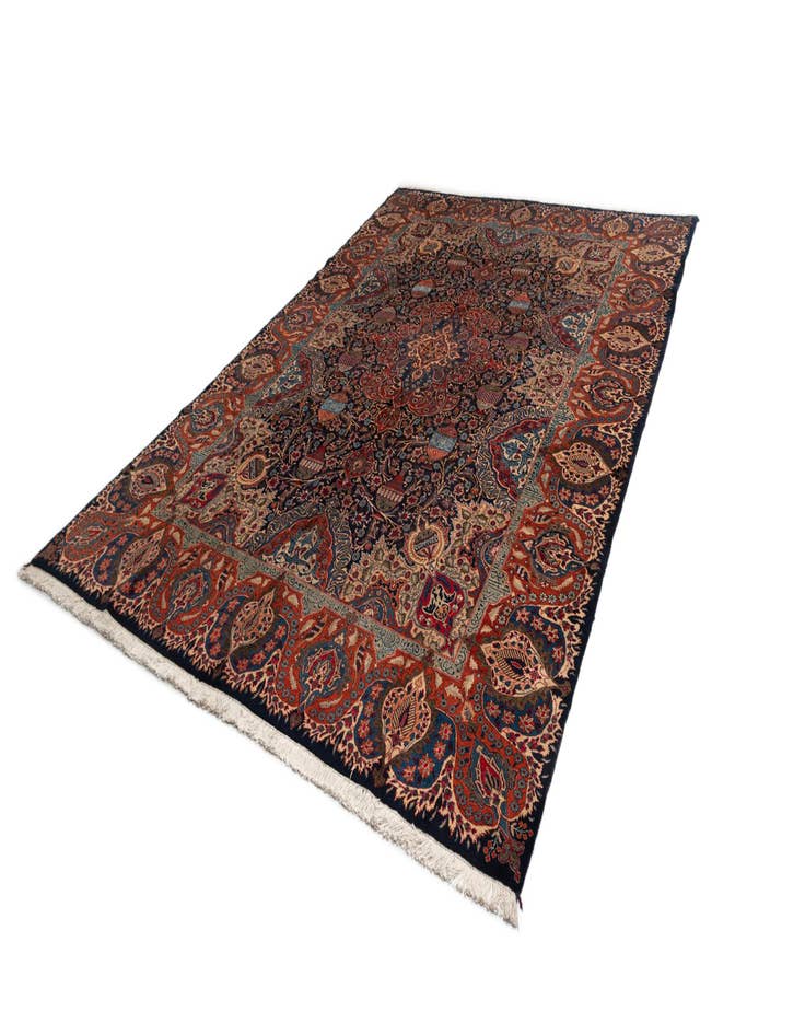 Detail image of  9' 8 x 13' 5 Kashmar Wool Rug