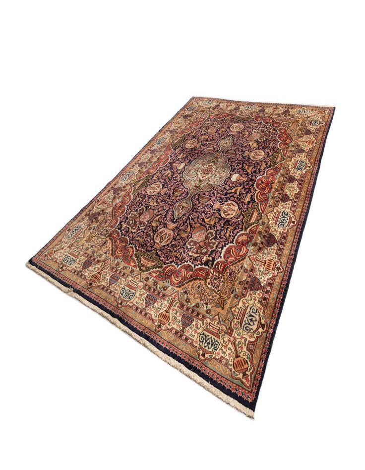 Detail image of  9' 8 x 12' 7 Kashmar Wool Rug