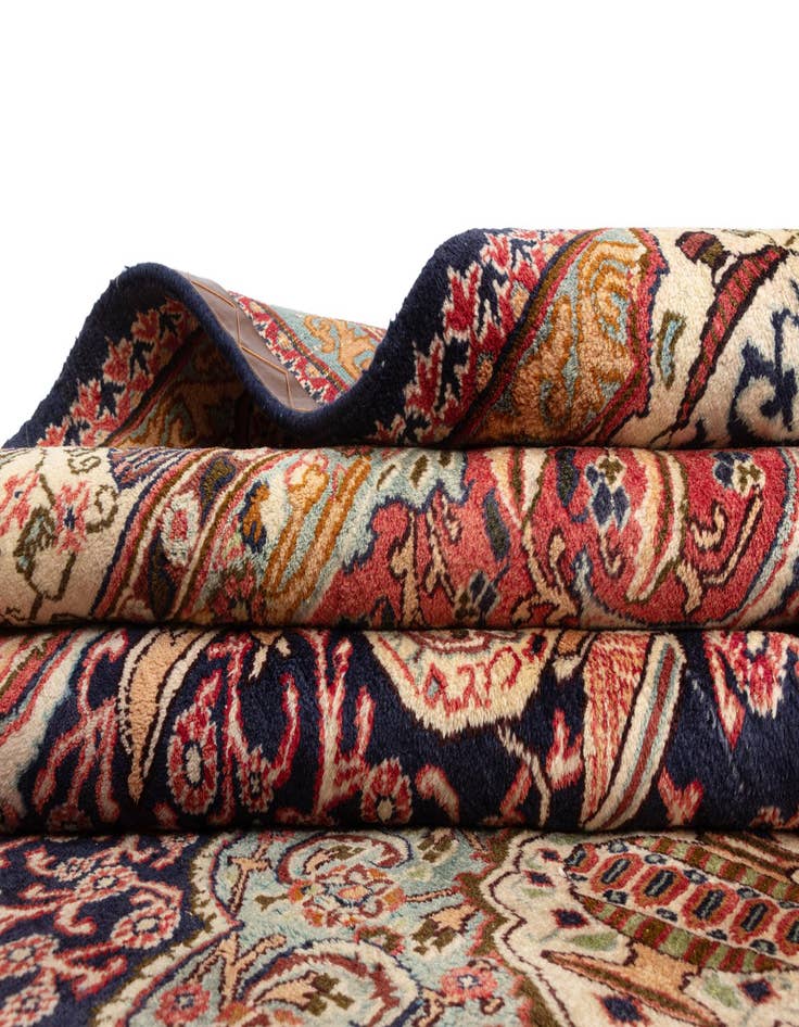 Detail image of  9' 8 x 12' 7 Kashmar Wool Rug