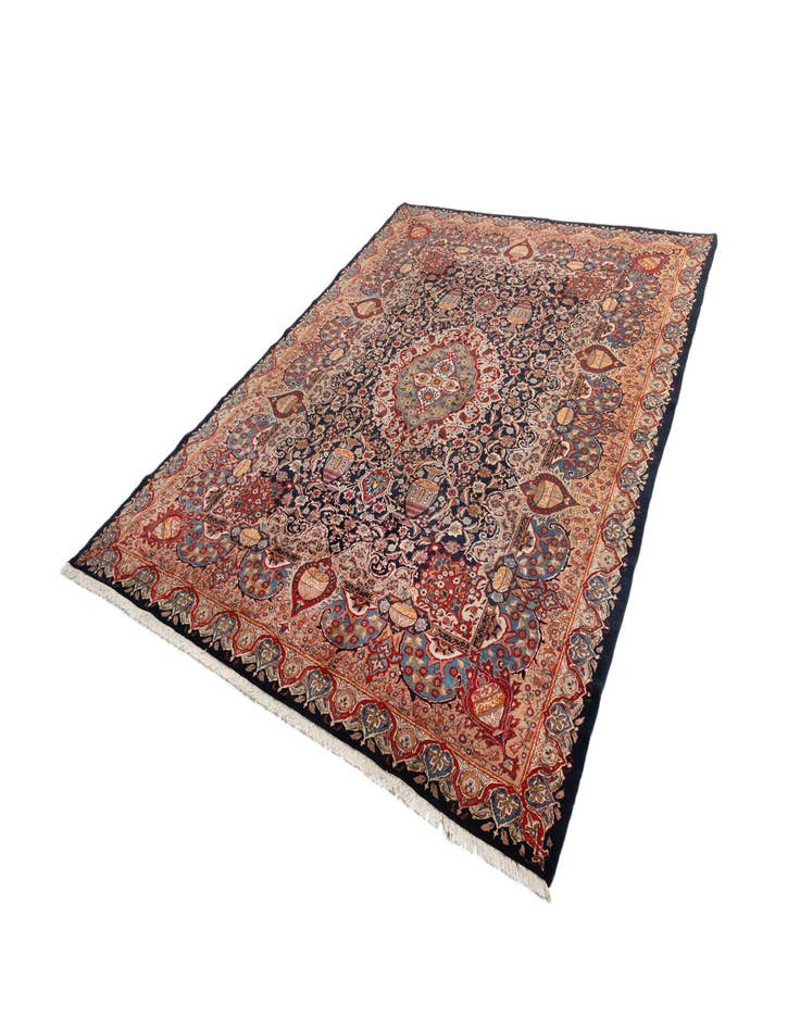 Detail image of  9' 9 x 12' 9 Kashmar Wool Rug