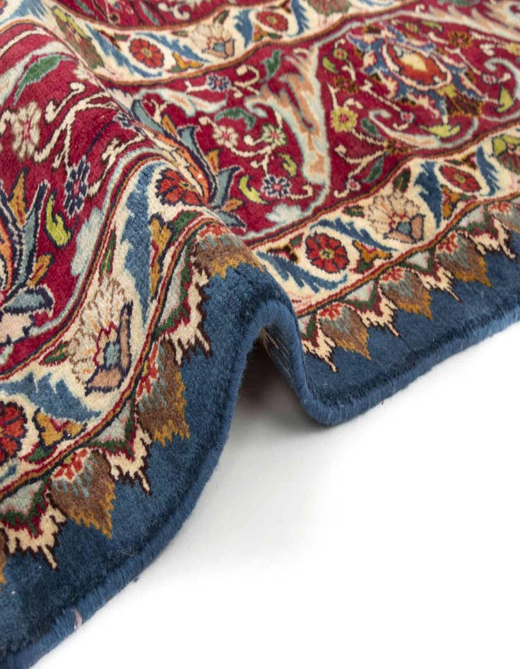 Detail image of  9' 8 x 13' 1  Hand Knotted Kashmar Persian Wool Rug