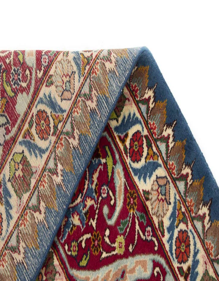 Detail image of  9' 8 x 13' 1  Hand Knotted Kashmar Persian Wool Rug